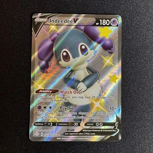 Indeedee V Ultra Rare - SV114/SV122 Shining Fates Shiny Vault Pokemon TCG - Bild 1 von 2