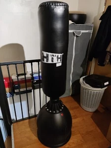 HTH Punching Bag, Free Standing, Heavy Duty (Black) 5.3 Ft - Picture 1 of 6
