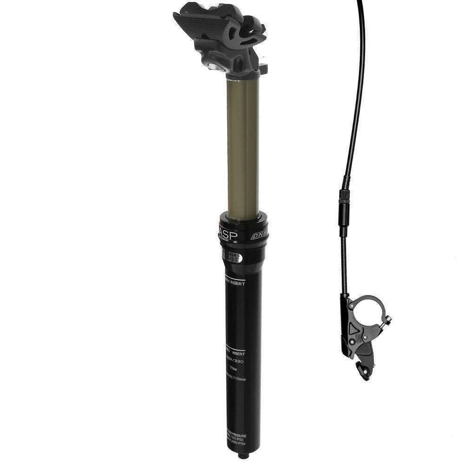 DNM ASP Mountain Bike Dropper Seatpost Remote Lockout 31.6 x 330mm - Image 1 of 2