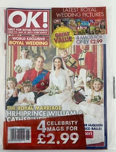 OK! Magazine Issue 775 May 2011 Royal Wedding Prince William & Kate Middleton - Picture 1 of 4
