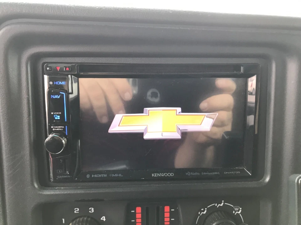 ✅✅✅ Kenwood DNX573S Double Din Touch Screen Bluetooth DVD Navigation chevi logo - Image 1 of 1