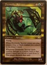 Doomsday Specter -  Magic The Gathering Planeshift - Black/Blue Rare