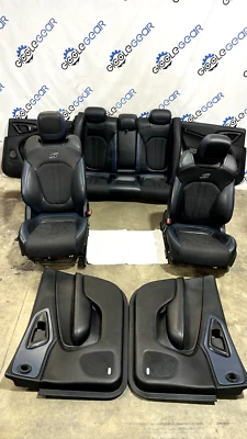 Juego completo de asientos delanteros y traseros de tela de cuero para Chrysler 200 S 2015-2017 Foto 1 de 4