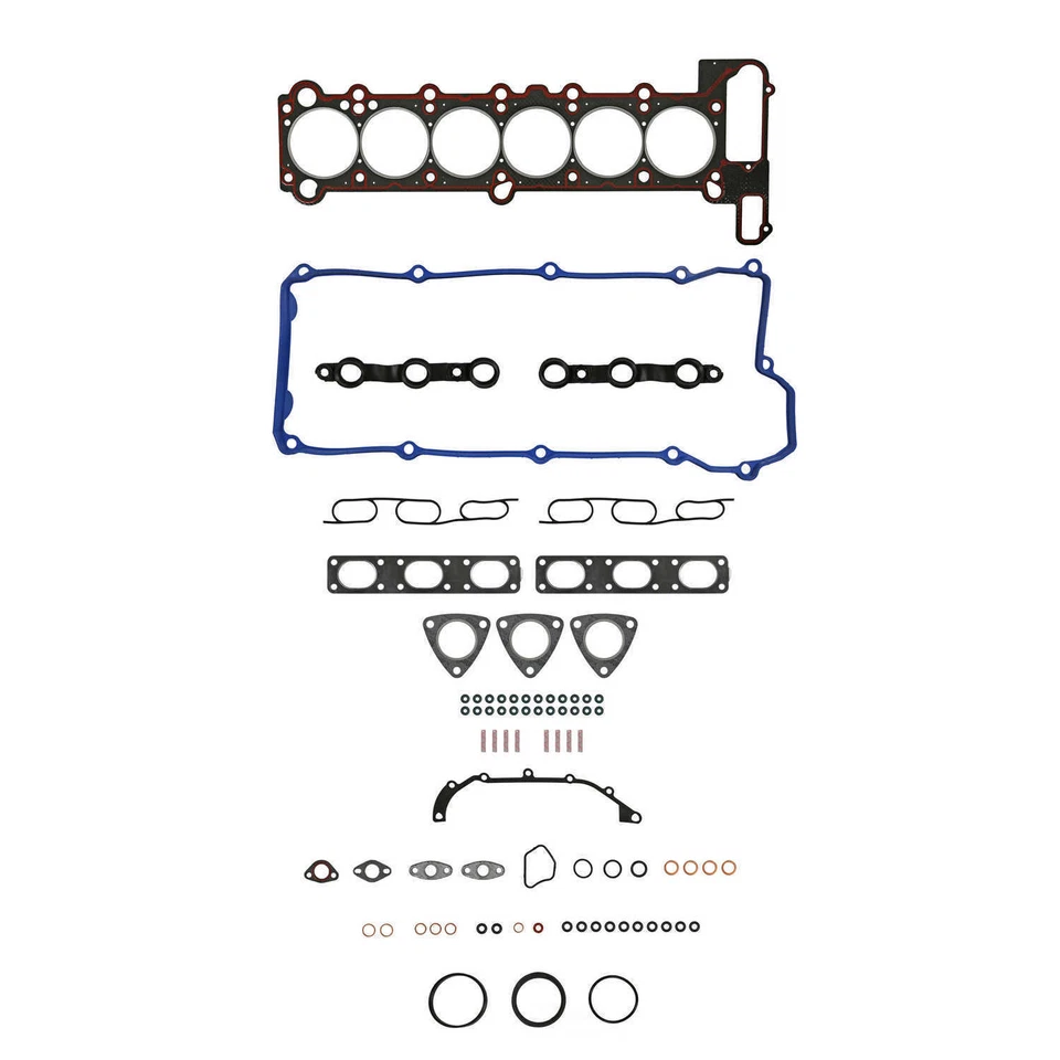 Conjunto de junta de cabeça de cilindro do motor serve 1996-1998 BMW 328i, 328is 528i, Z3 323i, 323is - Imagem 1 de 4