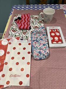 Cath Kidston New Accessories Bundle-Mug-Tea Towel-Bottle Warmer, Socks - Etc