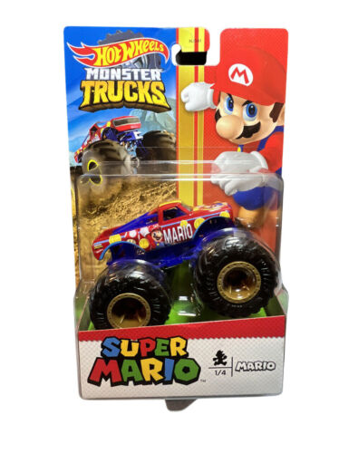  Hot Wheels Monster Trucks Super Mario, [red] Mario