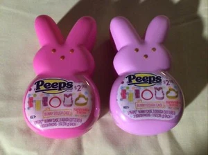 Juego de 2 Estuche de Masa Peeps Bunny con 3 Cortadores de Masa y 3 Paquetes de Masa NUEVO - Imagen 1 de 3