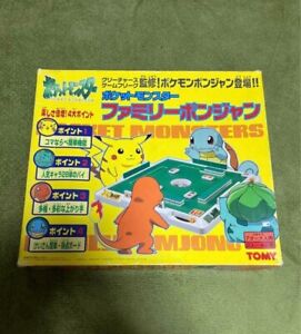 Pokemon Family Ponjang 1st First Edition Japanese Version Board Game Mahjong
