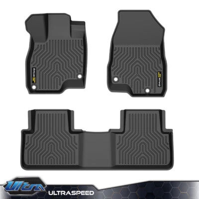Fit For 2019-2025 Acura RDX 3pcs Set All Weather Floor Mats TPE Rubber Liners - Image 1 of 4