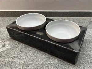 Hundenapf Futterbar Futterstation Steel Design Hundebar Hund - Bild 1 von 4
