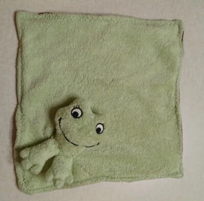 Флисовая комфортная соска Frog Baby Lovey Brown Green Dots - Изображение 1 из 4
