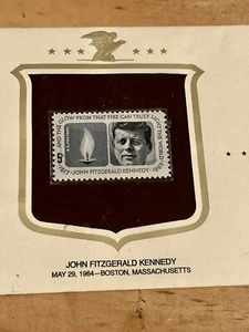 Historia Postal de Estados Unidos Cubierta Presidencial John F Kennedy JFK 2007 Boston MA - Imagen 1 de 4