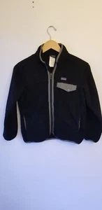 Patagonia  Sweater Youth M10 Synchilla Full Zip Black Outdoor* - Picture 1 of 5