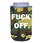 F' Off 12 oz. Neoprene Collapsible Can Coolie