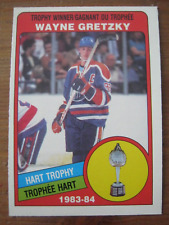 1984-85 O Pee Chee OPC #374 Wayne Gretzky - Edmonton Oilers - Hart Winner   ZWG3