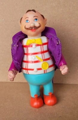 MEGO Mago de Oz ALCALDE DE MUNCHKIN LAND 4" Figura MUÑECA 1975 de colección SOMBRERO PERDIDO Foto 1 de 4