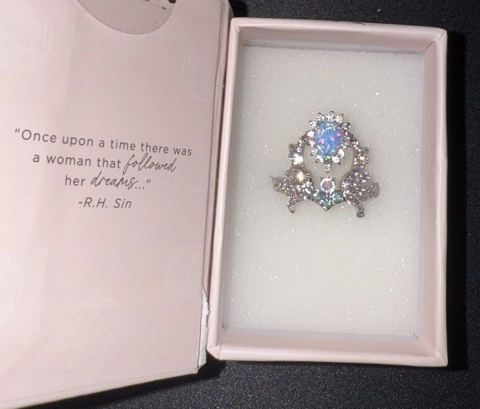 Кольцо для вечеринки с бомбой: коллекция Reign, RBP7659 «Корона принцессы» — размер 9 - Изображение 1 из 4