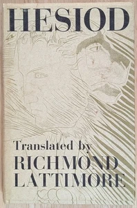 Hesiod: Translated by Richmond Lattimore 1962 HCDJ Very Good Condition - Picture 1 of 8