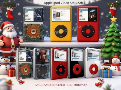 🍎NEW Apple iPod Classic Video 5th Generation 30/60/80GB 160GB 256GB Sealed Box - Image 1 of 4