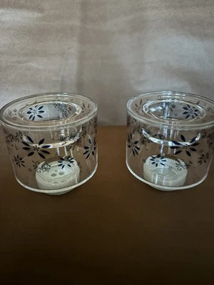 Juego de 2 piezas Temp-Tations Old World acrílico rojo DIP ON ICE Foto 1 de 4