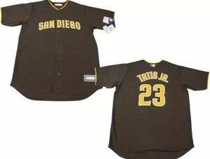 New Fernando Tatis Jr. #23 San Diego Padres Mens Big & Tall Sz 6XL Brown Jersey - Picture 1 of 6