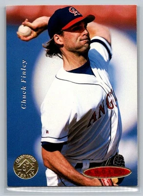 Chuck Finley 1995 SP Championship Series California Angels #132 - Image 1 of 2