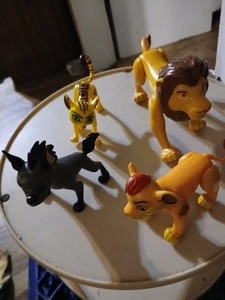 König der Löwen Spielzeug Set 4 PVC kleine Figuren - Bild 1 von 6