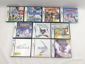 Nintendo DS Game Bundle Lot x 10 All Complete With Manual - Picture 1 of 4