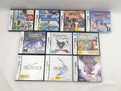 Nintendo DS Game Bundle Lot x 10 All Complete With Manual - Image 1 of 4