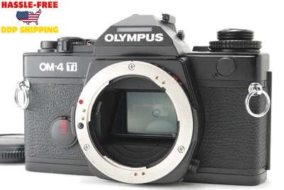 Leer [Casi Como Nuevo] Olympus OM-4Ti Titanio Negro 35mm SLR Cuerpo de Cámara Fotográfica JAPÓN Foto 1 de 4