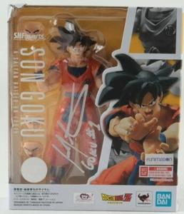 Ian James Corlett signiert beschriftet S.H.Figuarts Son Goku Acton Figur + JSA COA - Bild 1 von 7