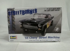 REVELL STREET BURNER '55 CHEVY STREET MACHINE 1/24 FACTORY SEALED - Picture 1 of 6