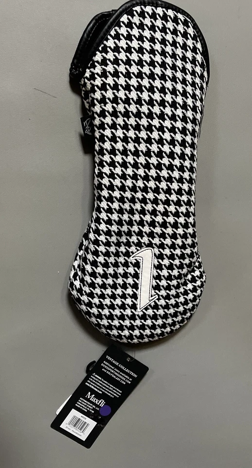 Maxfli Vintage Collection Houndstooth Golf Headcover Driver MX528