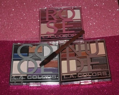 L.A.Colors EYESHADOW Palette w/10 Colors - 3 Different Palettes -U CHOOSE + GIFT - Image 1 of 3