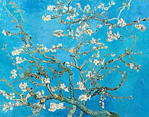 Almond Blossom by Vincent van Gogh A1+ High Quality Canvas Art Print - Picture 1 of 1