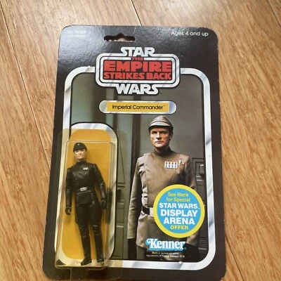 Imperial Commander Moc Empire strikes back kenner  display arena offer  - Image 1 of 4