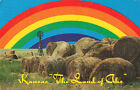 Postcard Kansas The Land Of Ahs Rainbow Colors Posted 1984 Topeka Kansas Ks