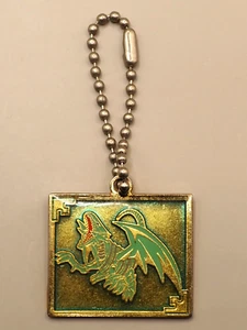 Blue-Eyes White Dragon Yu-Gi-Oh Duel Monsters Metal Keychain Japan O468 - Picture 1 of 4
