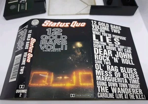 Status Quo 12 Gold Bars Vol 2 Cassette - Picture 1 of 9