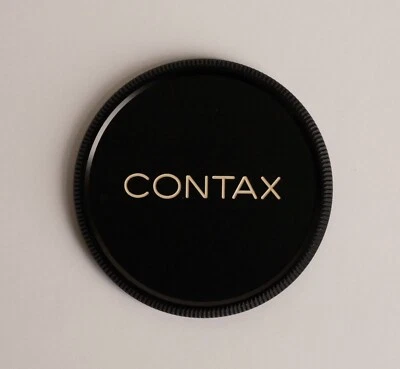 CONTAX 72mm (K-73) Screw In Metal Lens Cap — Black (from Japan)  #1433 - Image 1 of 3