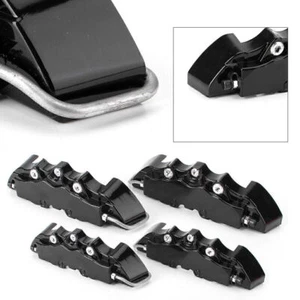 4X Front Rear Car Disc Brake Caliper Covers Part Universal For 14-17" Wheel - Picture 1 of 7