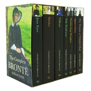 The Bronte Sisters Complete 7 Books Box Set by Anne Bronte - Adult - Paperback - Picture 1 of 4