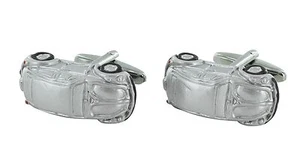 Michelsons of London Multi Silver Car Cufflinks - Picture 1 of 3
