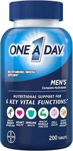 One A Day Multivitamin, Supplement Tablet with Vitamin A, Vitamin C, Vitamin D, - Picture 1 of 8
