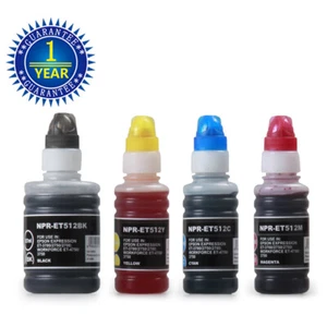 Botella de tinta de recarga T512 compatible para Epson Expression ET-3700 ET-2750 ET-2700 - Imagen 1 de 7