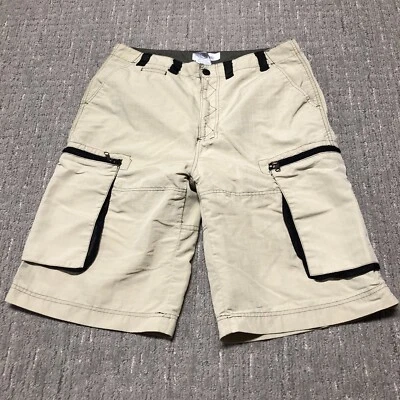 Vintage Y2K Arizona Jeans Co Baggy Cargo Shorts Men’s 32 Khaki Ripstop Skater - Image 1 of 4