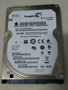 Apple 655-1570C (Seagate ST9250315ASG) 250GB 2.5" SATA Hard Drive - FREE SHIP!