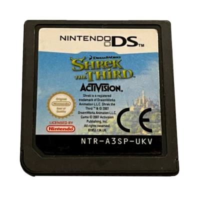 Shrek The Third Nintendo DS 2DS 3DS *Cartridge Only* - Image 1 of 3