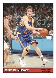 2005-06 Topps Bazooka Golden State Warriors Basketball Card #54 Mike Dunleavy