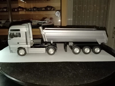 MAN TG 460 A XXL TRAILER KIPPER 1/50 CONRAD (1076) - Immagine 1 di 4